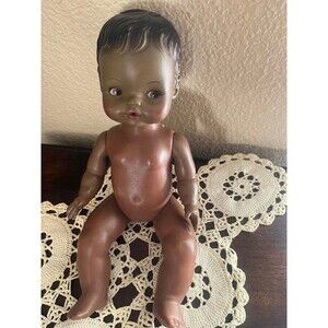 Vintage African American Horseman Baby Doll